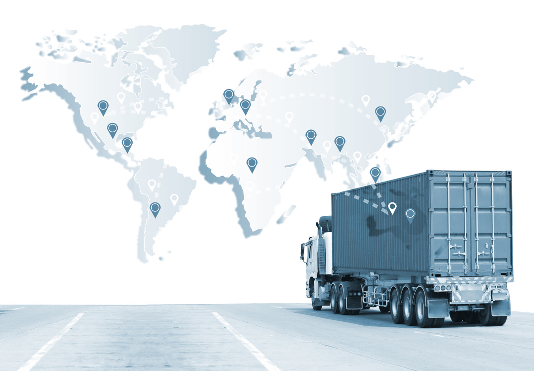 transportation logistics concept